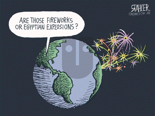 Jeff Stahler on Thursday July 4, 2013 Comic Strip
