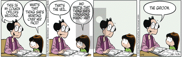Baldo on Monday March 16, 2015 Comic Strip