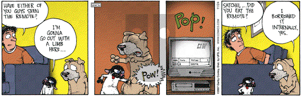 Get Fuzzy on Saturday December 8, 2007 Comic Strip