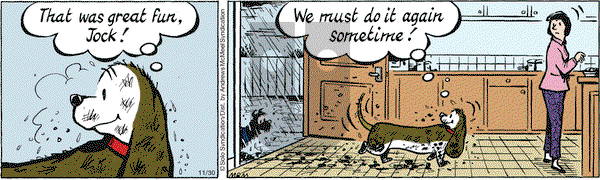 Fred Basset on Monday November 30, 2020 Comic Strip