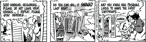 Rose is Rose on Tuesday December 27, 1988 Comic Strip