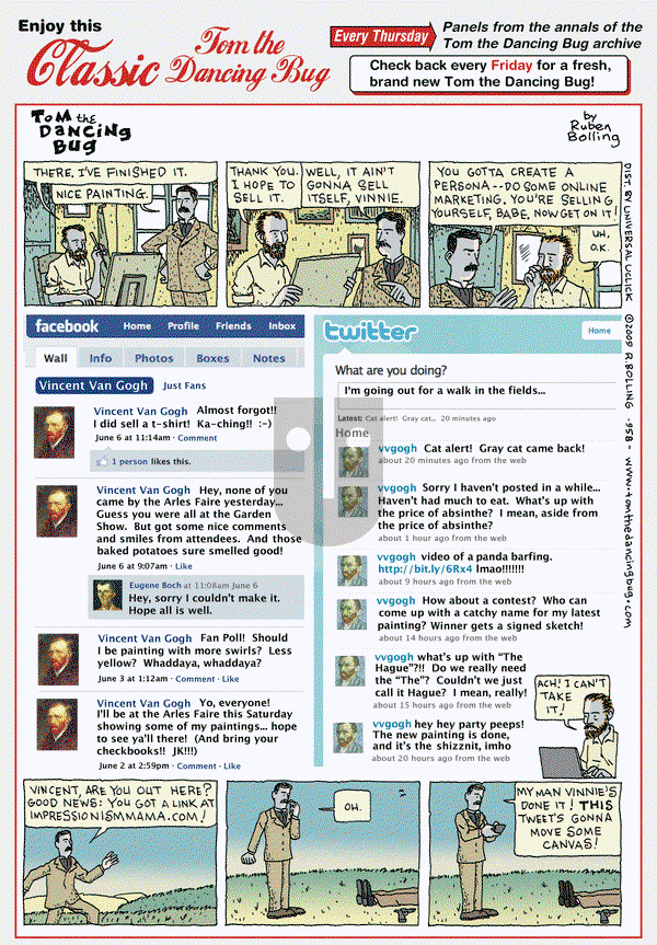Tom the Dancing Bug on Thursday November 15, 2012 Comic Strip