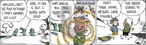 Wallace the Brave on Monday January 27, 2020 Comic Strip