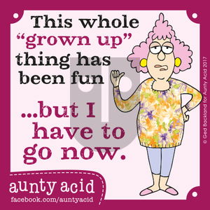Aunty Acid on Sunday October 1, 2017 Comic Strip