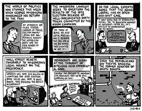 Ted Rall on Thursday March 12, 1998 Comic Strip