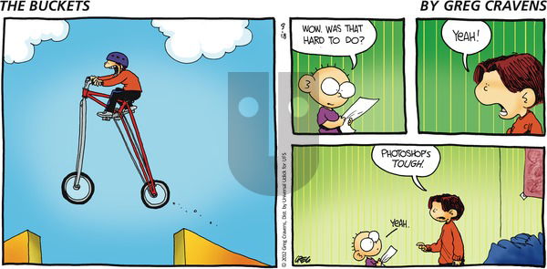 The Buckets on Sunday March 18, 2012 Comic Strip