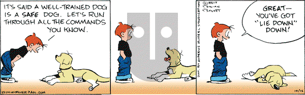 Red and Rover on Monday October 16, 2017 Comic Strip