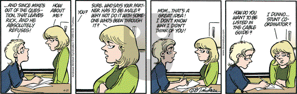 Doonesbury on Friday April 21, 2017 Comic Strip