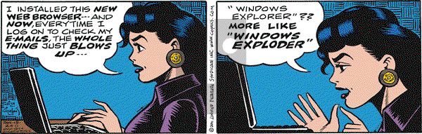 Nancy on Wednesday January 19, 2011 Comic Strip