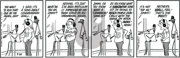 Doonesbury on Tuesday September 30, 1975 Comic Strip