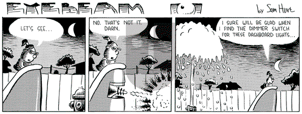 Eyebeam Classic on Tuesday April 1, 2025 Comic Strip