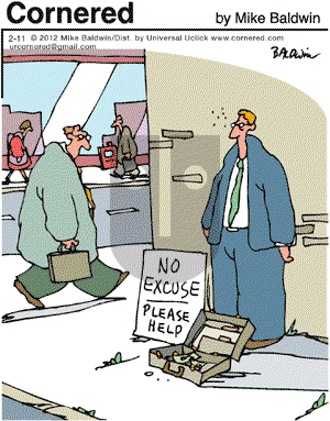 Cornered on Saturday February 11, 2012 Comic Strip