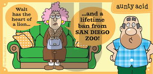 Aunty Acid on Tuesday July 30, 2013 Comic Strip