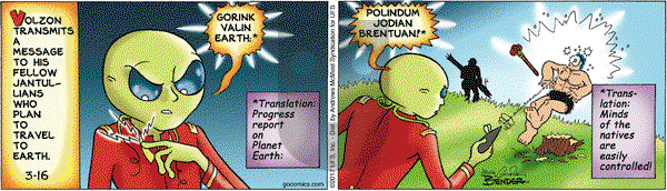 Alley Oop on Thursday March 16, 2017 Comic Strip