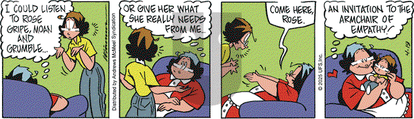 Rose is Rose on Saturday April 19, 2025 Comic Strip