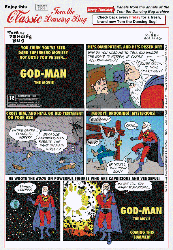 Tom the Dancing Bug on Thursday July 10, 2014 Comic Strip