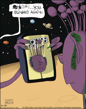 The Flying McCoys on Thursday March 20, 2025 Comic Strip
