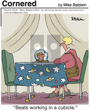 Cornered on Friday December 23, 2016 Comic Strip