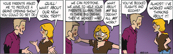 Luann on Thursday October 29, 2015 Comic Strip