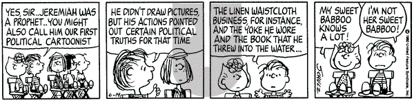 Peanuts on Saturday June 14, 1980 Comic Strip
