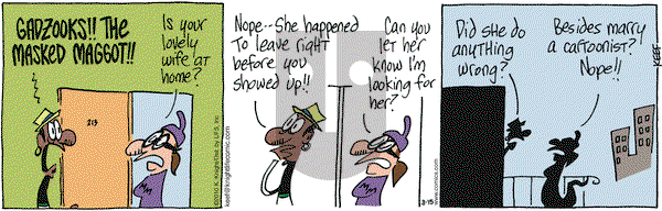 The Knight Life on Monday March 15, 2010 Comic Strip