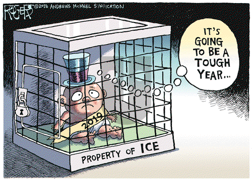 Rob Rogers on Saturday December 29, 2018 Comic Strip