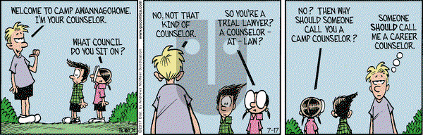 Grand Avenue on Monday July 17, 2017 Comic Strip