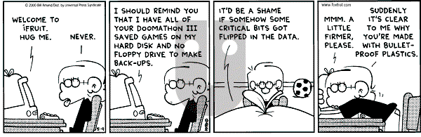FoxTrot on Tuesday May 9, 2000 Comic Strip