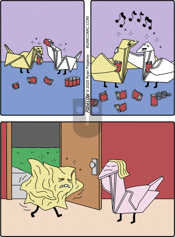 Buni on Wednesday February 19, 2025 Comic Strip