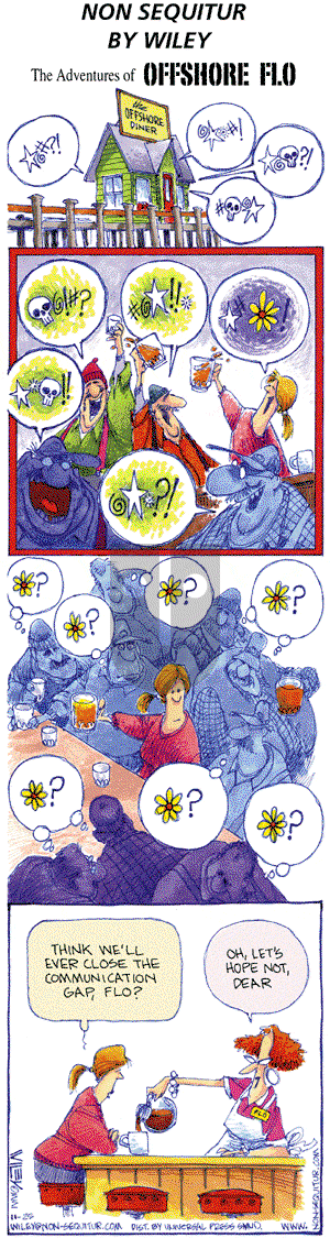 Non Sequitur on Sunday December 2, 2001 Comic Strip