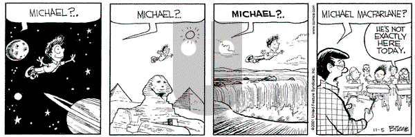 Grand Avenue on Wednesday January 9, 2002 Comic Strip
