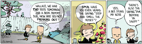 Wallace the Brave on Monday May 16, 2016 Comic Strip