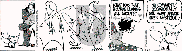Rose is Rose on Thursday January 24, 2002 Comic Strip