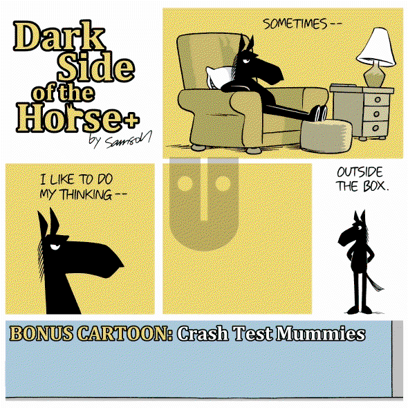 Dark Side of the Horse on Thursday December 27, 2018 Comic Strip