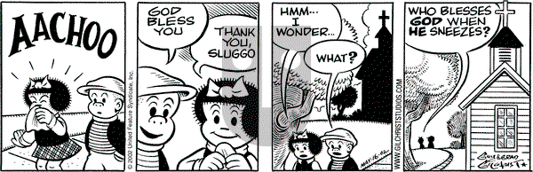 Nancy on Thursday May 16, 2002 Comic Strip