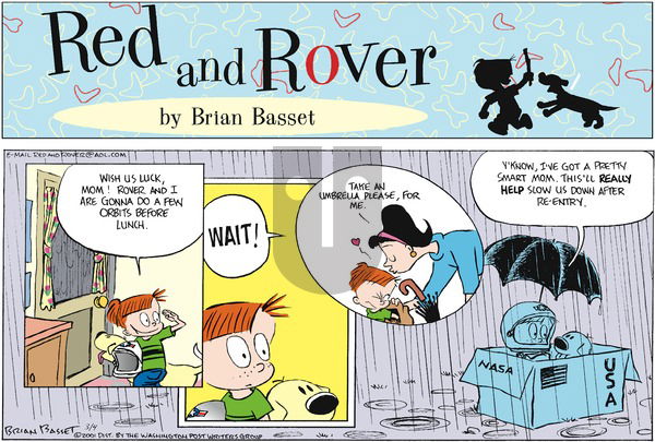 Red and Rover - Sunday March 4, 2001 Comic Strip