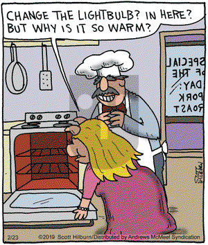 The Argyle Sweater on Saturday February 23, 2019 Comic Strip