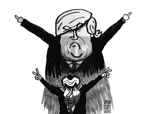 Lalo Alcaraz on Tuesday January 31, 2017 Comic Strip