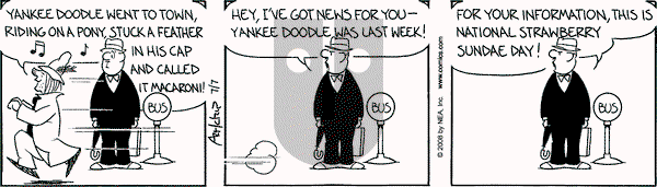 The Born Loser on Monday July 7, 2008 Comic Strip