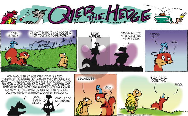 Over the Hedge on Sunday June 10, 2012 Comic Strip