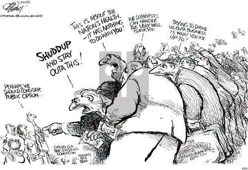 Pat Oliphant on Wednesday June 24, 2009 Comic Strip