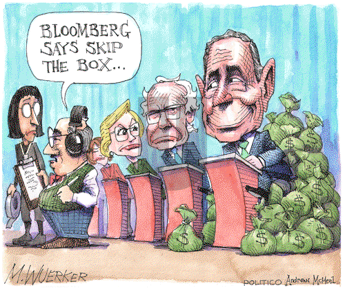 Matt Wuerker on Tuesday February 18, 2020 Comic Strip