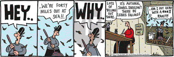 Overboard on Friday September 15, 2017 Comic Strip