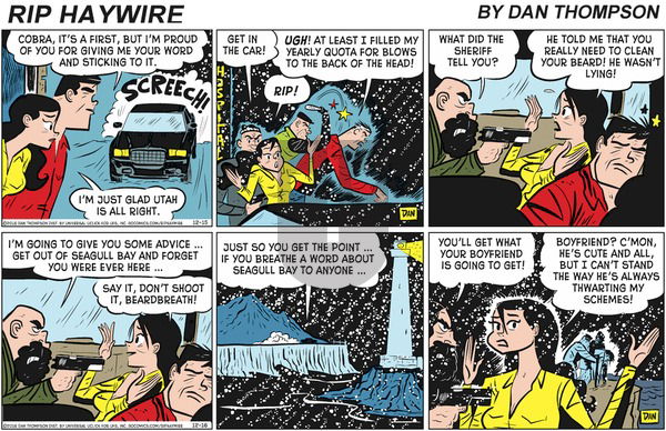 Rip Haywire on Sunday March 29, 2020 Comic Strip