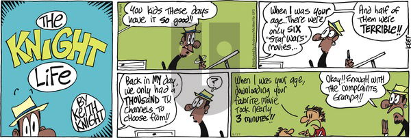 The Knight Life on Sunday September 17, 2017 Comic Strip
