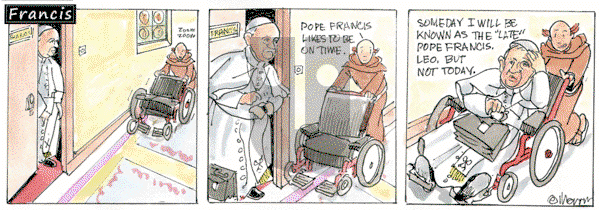 Francis - Monday December 4, 2023 Comic Strip