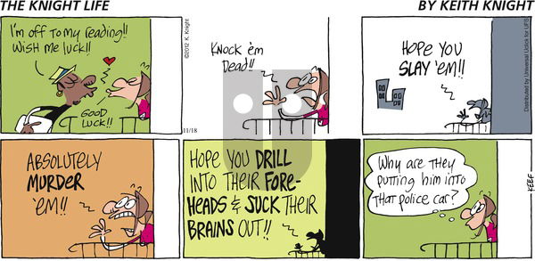 The Knight Life on Sunday November 18, 2012 Comic Strip