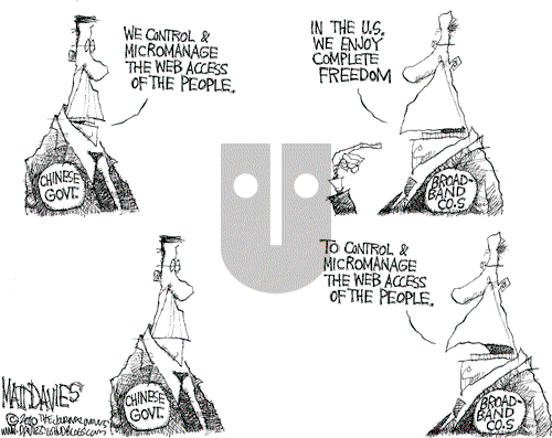 Matt Davies - Monday April 12, 2010 Comic Strip