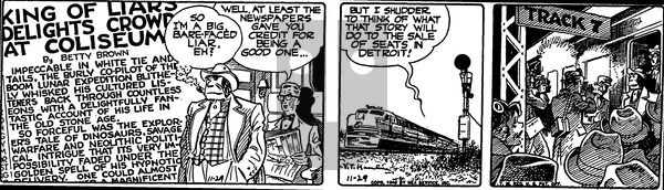 Alley Oop on Tuesday November 29, 1949 Comic Strip