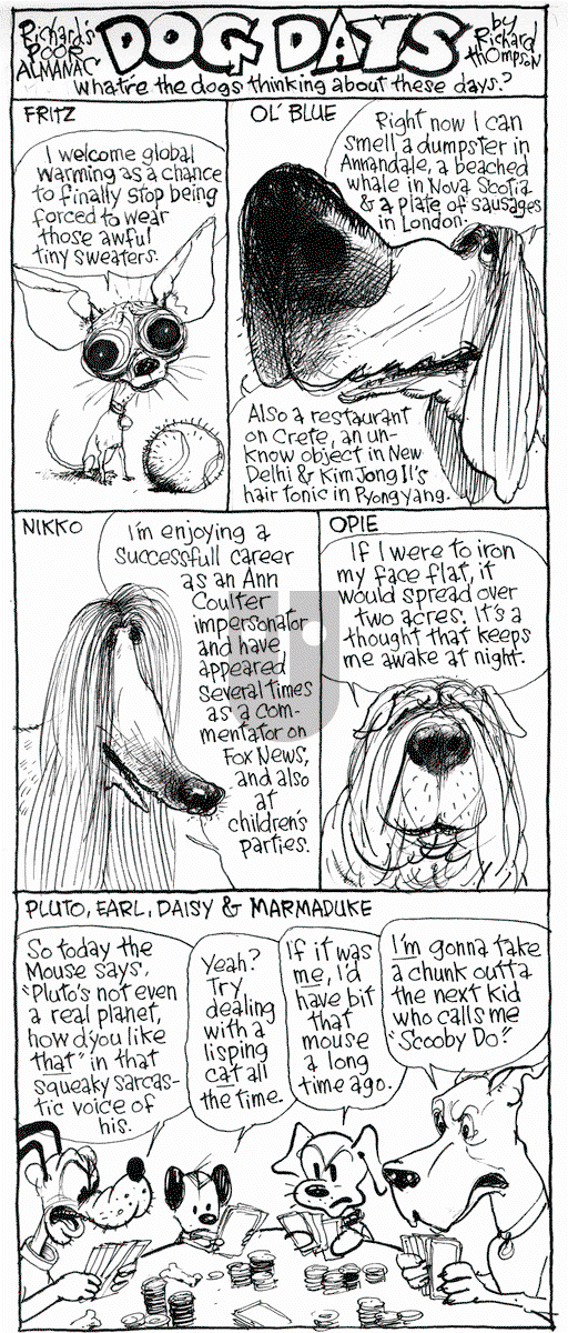 Richard's Poor Almanac on Wednesday February 26, 2025 Comic Strip
